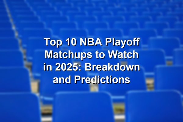 Intense NBA playoff scene showing two top players in a dramatic 2025 matchup for best nba playoff matchups to watch in 2025.