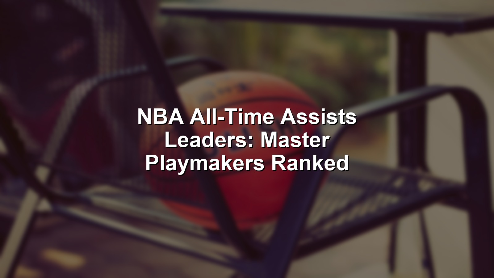 NBA all-time assists leaders in iconic passing moments on the court.
