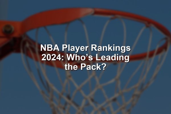 NBA player rankings 2024 cover showing leading NBA stars in action with intense expressions.