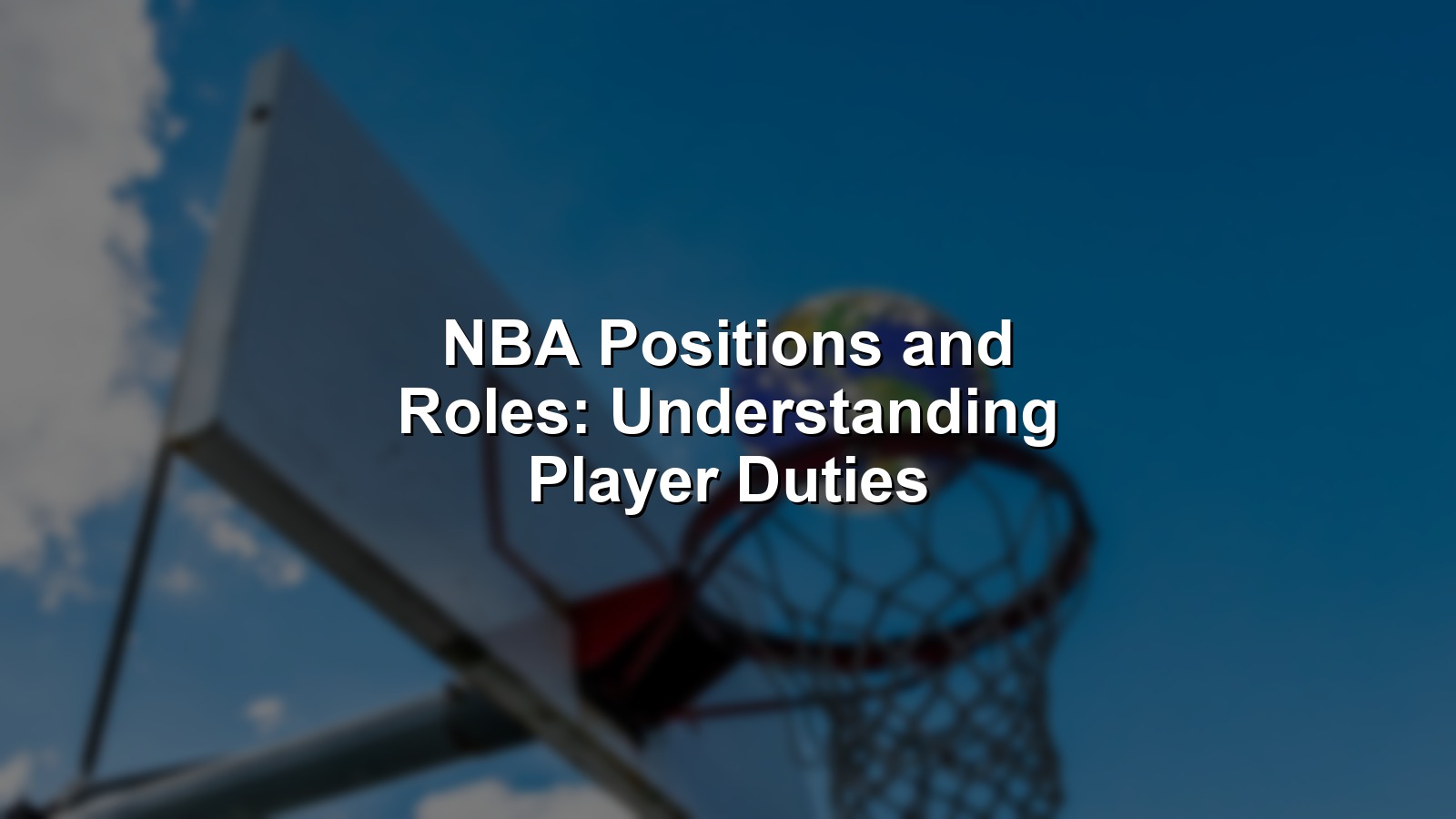 Five NBA players demonstrating distinct NBA positions and roles on the court under bright lights.