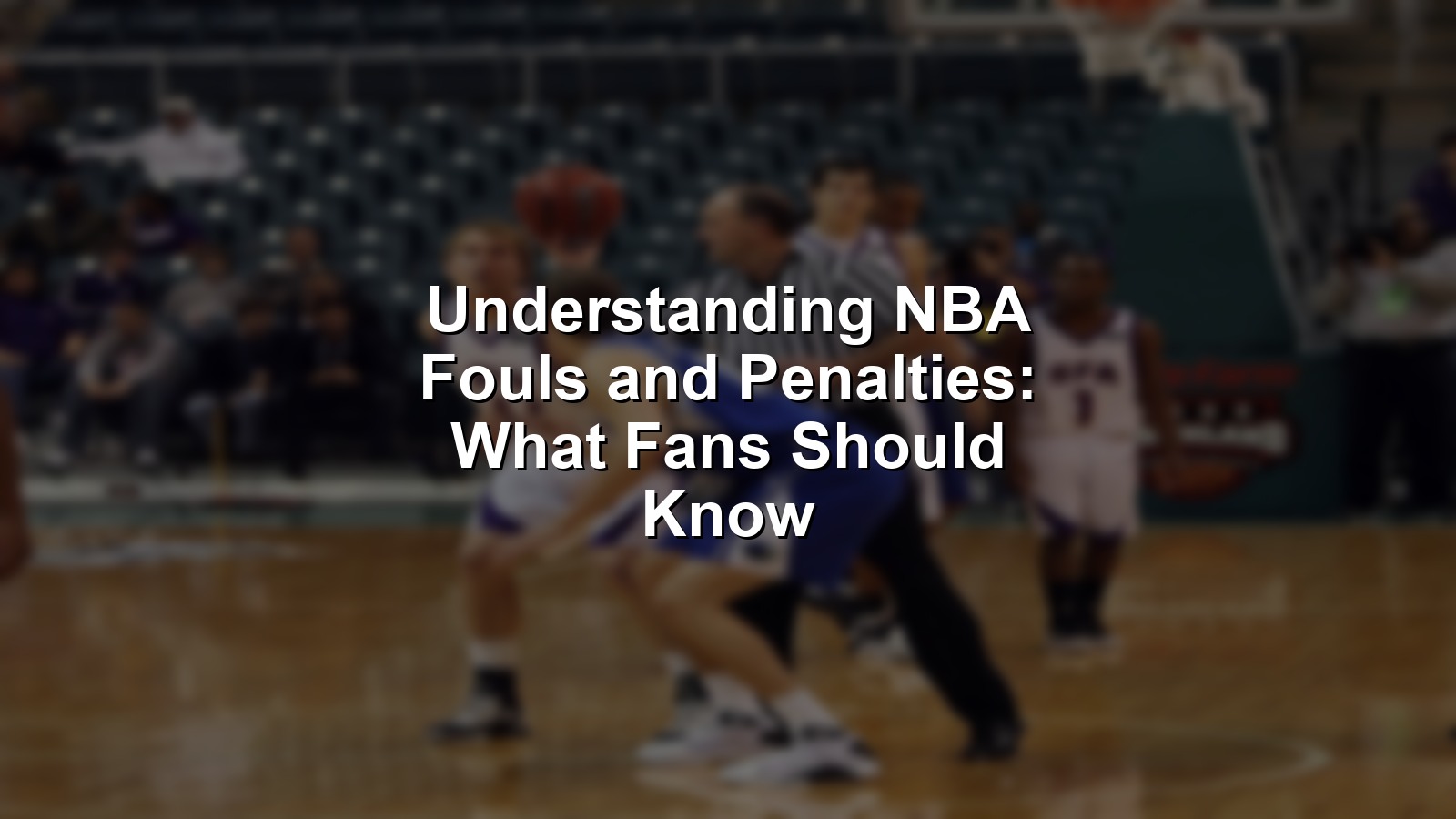 NBA referee signals foul while player reacts, illustrating fouls and penalties.