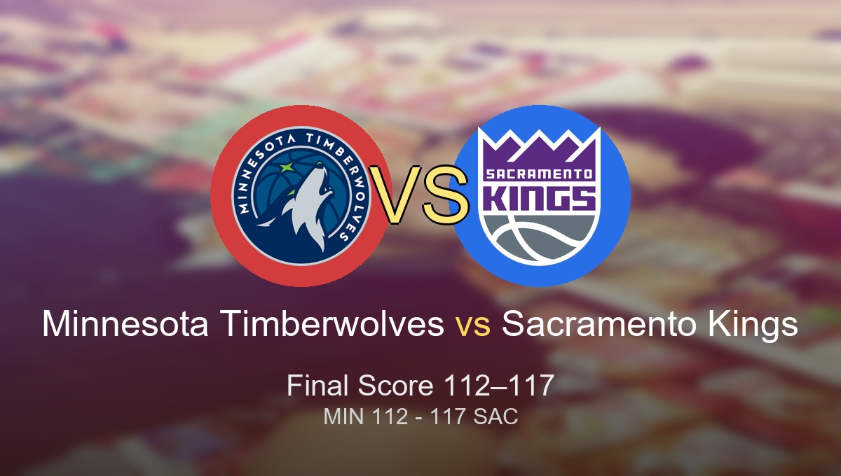 Action shot depicting the MIN vs SAC final score and key takeaways from the November 25, 2025 NBA game